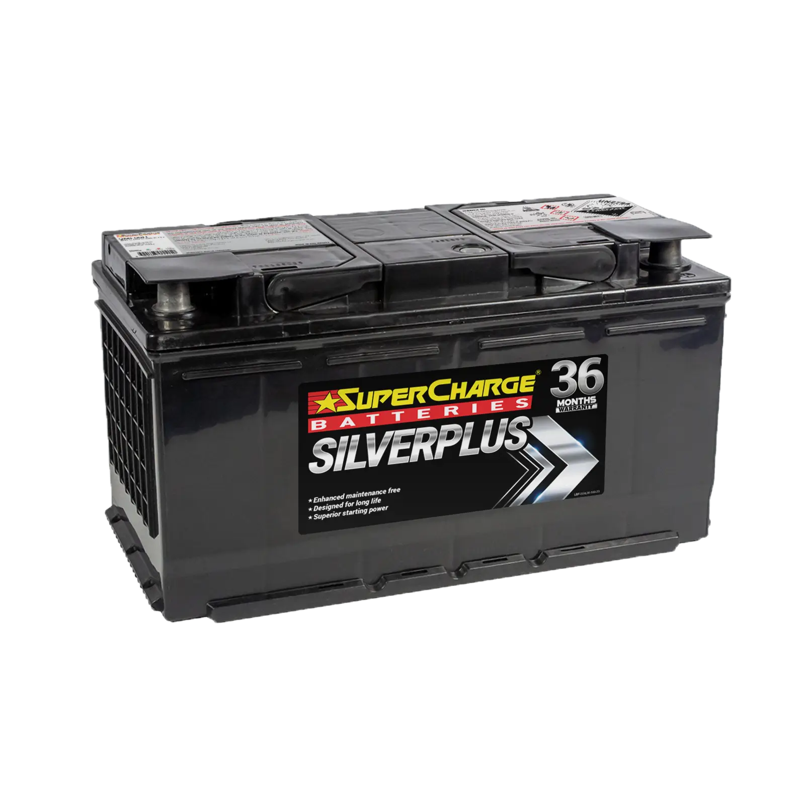 SilverPlus SMF88H European Automotive battery by Supercharge Batteries