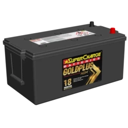 N200L-AGM GoldPlus Battery by Supercharge Batteries for Truck AGM Applications