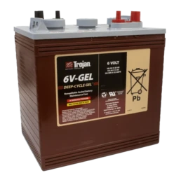 6V-GEL Gel Battery by Trojan for schools, hospitals, airports & office buildings