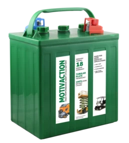 M105T Tubular Plate Battery by Motivaction for Industrial Applications.