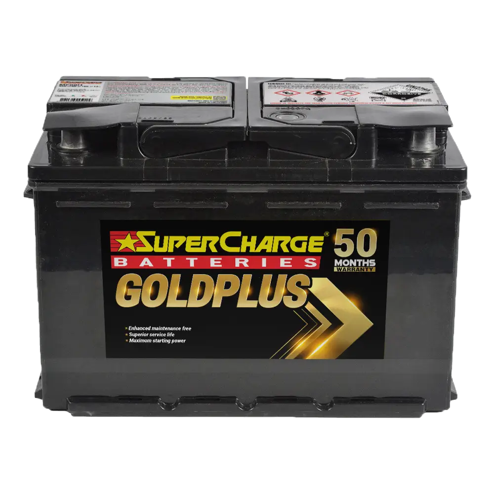 GoldPlus MF66H European Automotive battery by Supercharge Batteries