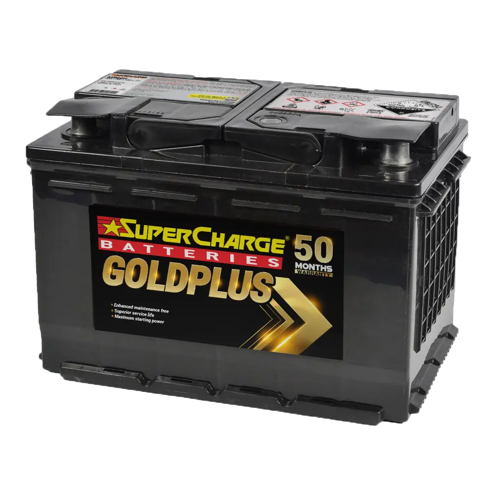 GoldPlus MF66H European Automotive battery by Supercharge Batteries