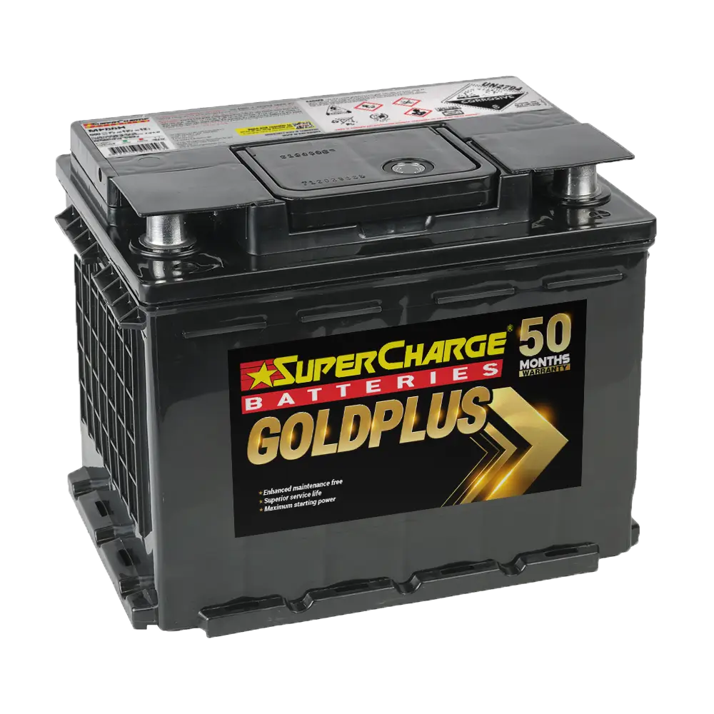 GoldPlus MF55H European Automotive battery by Supercharge Batteries