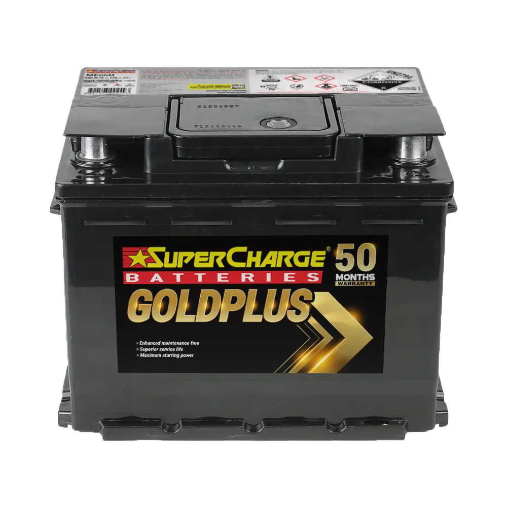 GoldPlus MF55H European Automotive battery by Supercharge Batteries