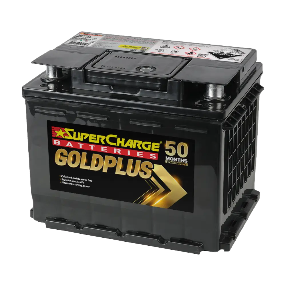 GoldPlus MF55H European Automotive battery by Supercharge Batteries