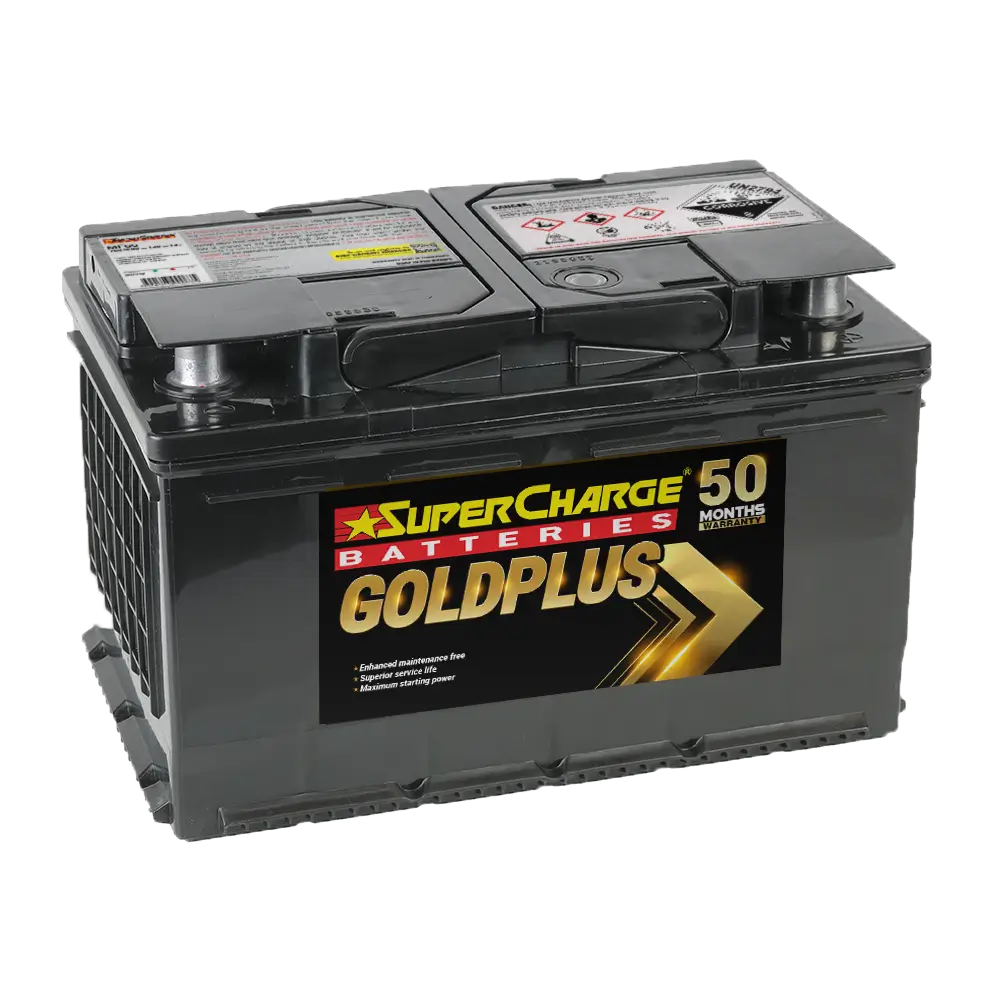 GoldPlus MF66 European Automotive battery by Supercharge Batteries