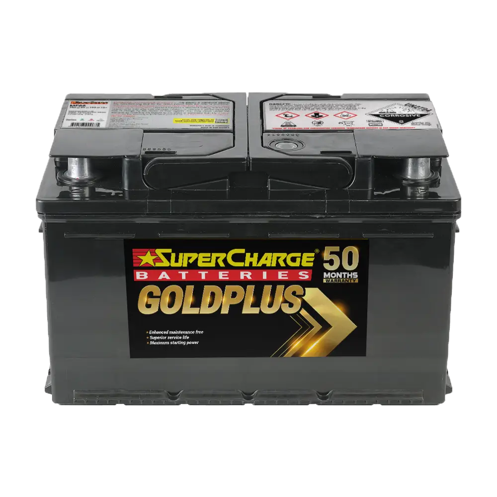 GoldPlus MF66 European Automotive battery by Supercharge Batteries