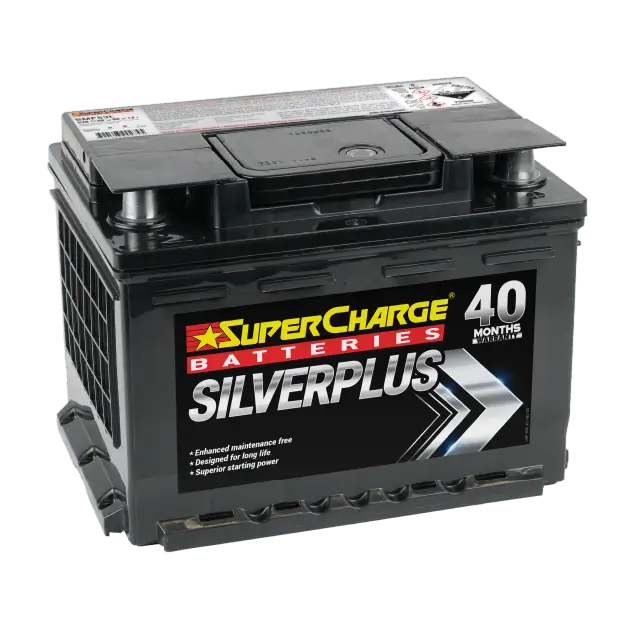 SilverPlus SMF53L European Automotive battery by Supercharge Batteries