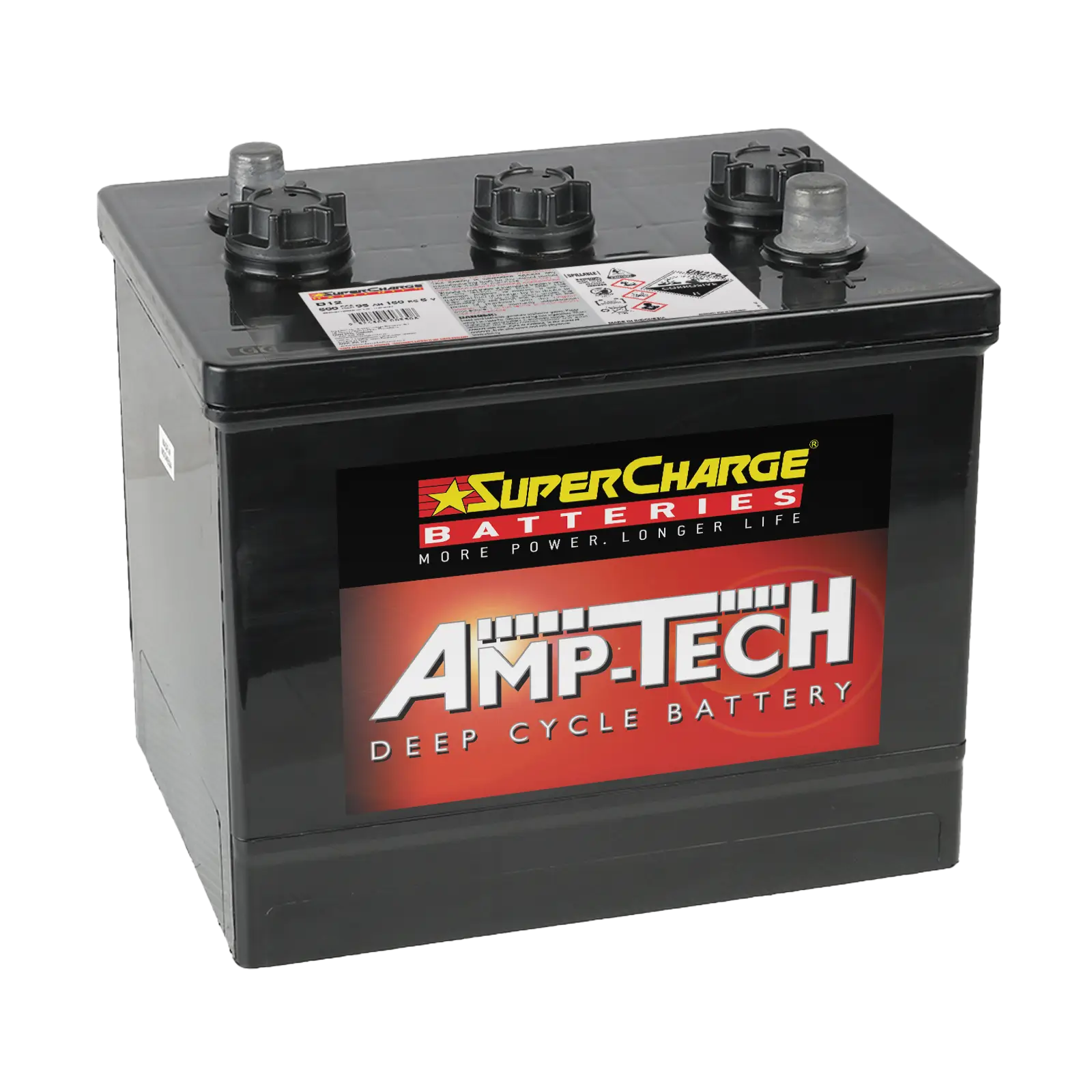Amp-Tech D12 Deep Cycle battery by Supercharge Batteries