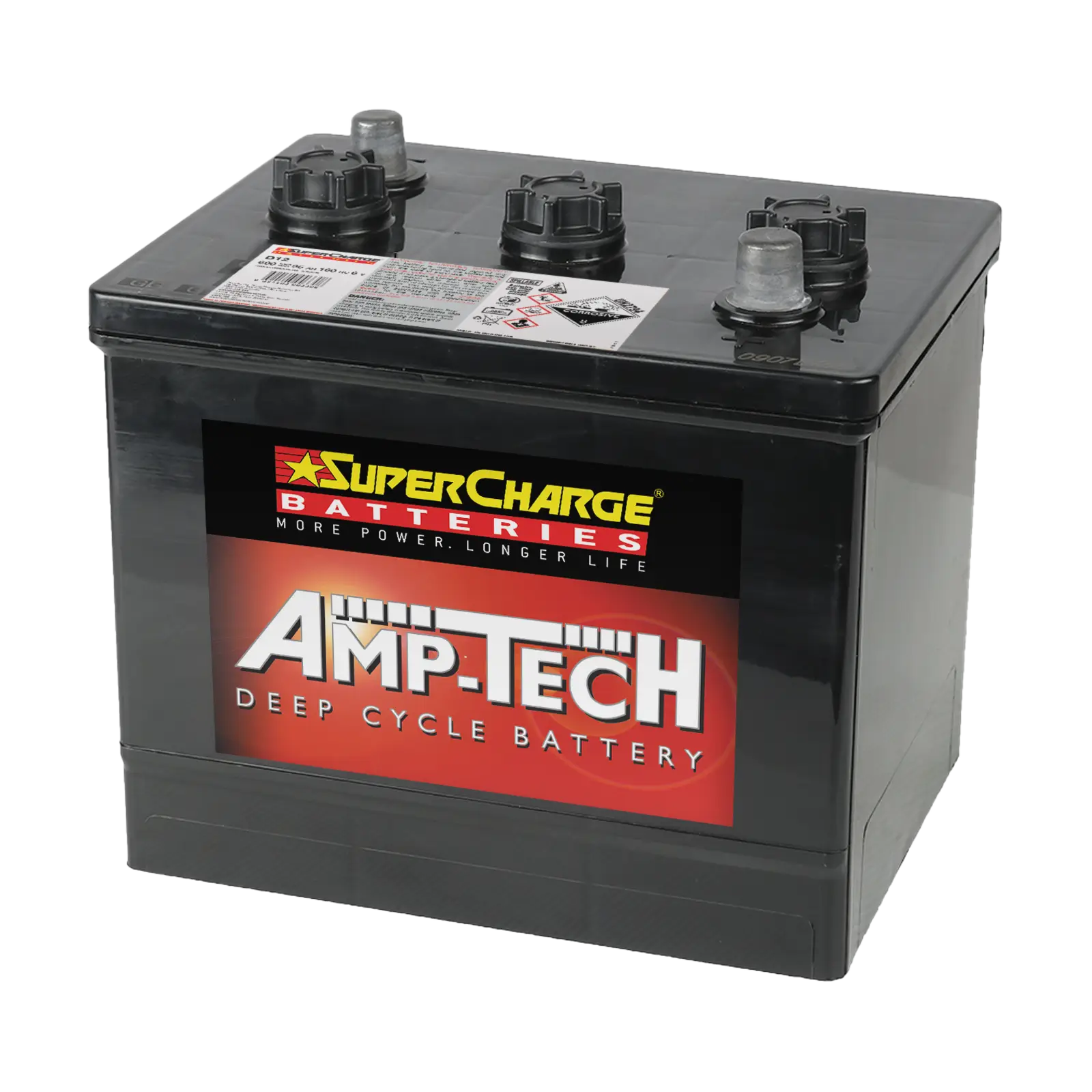 Amp-Tech D12 Deep Cycle battery by Supercharge Batteries