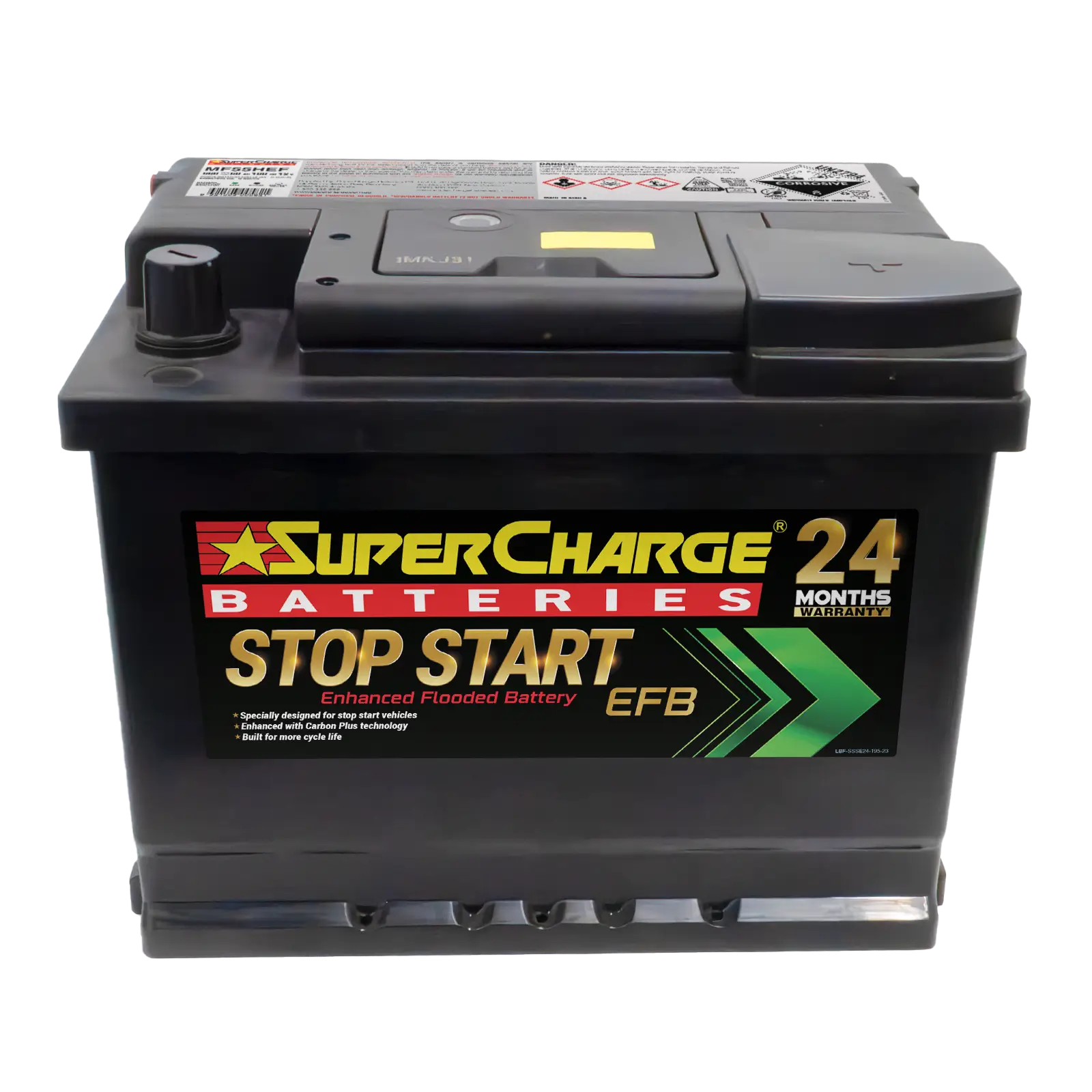 Stop-Start MF55HEF EFB battery by Supercharge Batteries