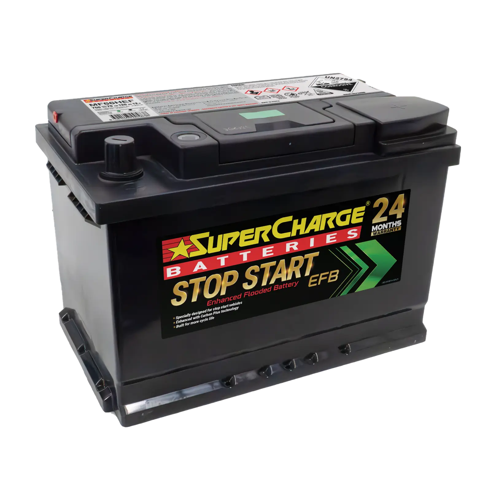 MF66HEF | Stop-Start EFB Battery
