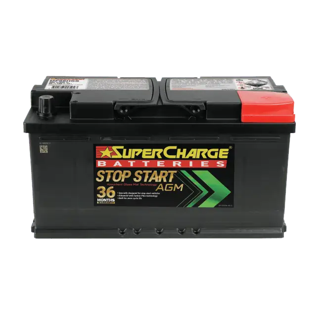Stop-Start MF88HSS AGM battery by Supercharge Batteries