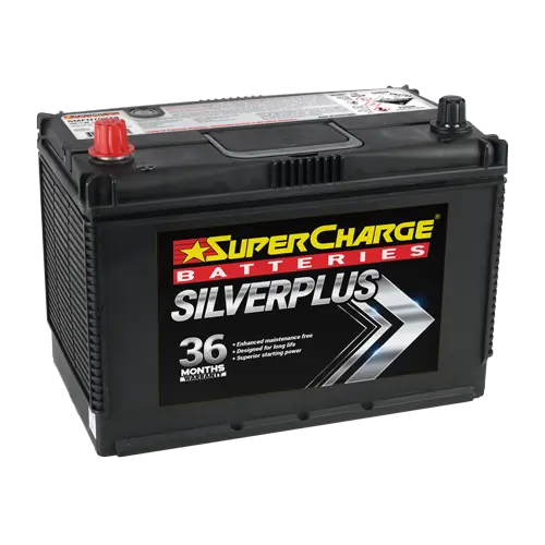 SilverPlus SMFN70ZZX 4WD/SUV/Truck & Industrial Battery by Supercharge Batteries