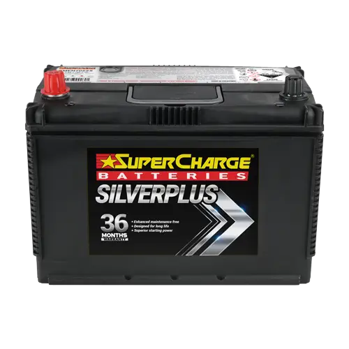 SilverPlus SMFN70ZZX 4WD/SUV/Truck & Industrial Battery by Supercharge Batteries