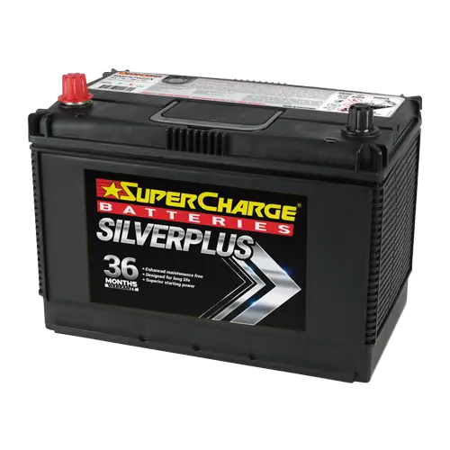 SilverPlus SMFN70ZZX 4WD/SUV/Truck & Industrial Battery by Supercharge Batteries