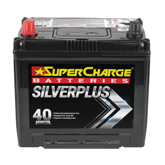 SilverPlus SMF55D23R Car Battery by Supercharge Batteries