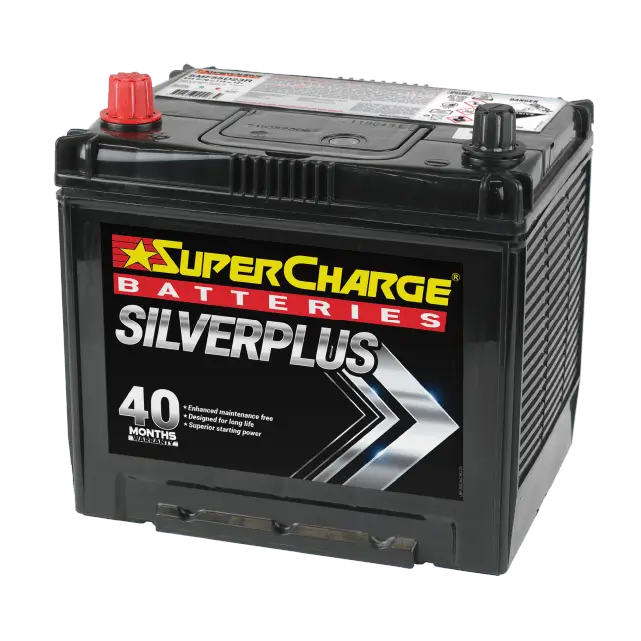 SilverPlus SMF55D23R Car Battery Battery by Supercharge Batteries