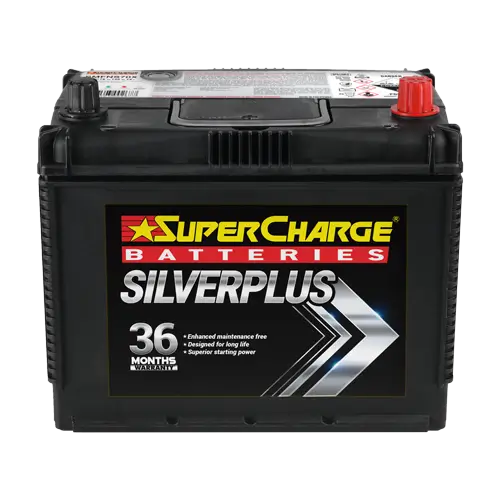 SilverPlus SMFNS70LX SUV & 4WD Battery by Supercharge Batteries