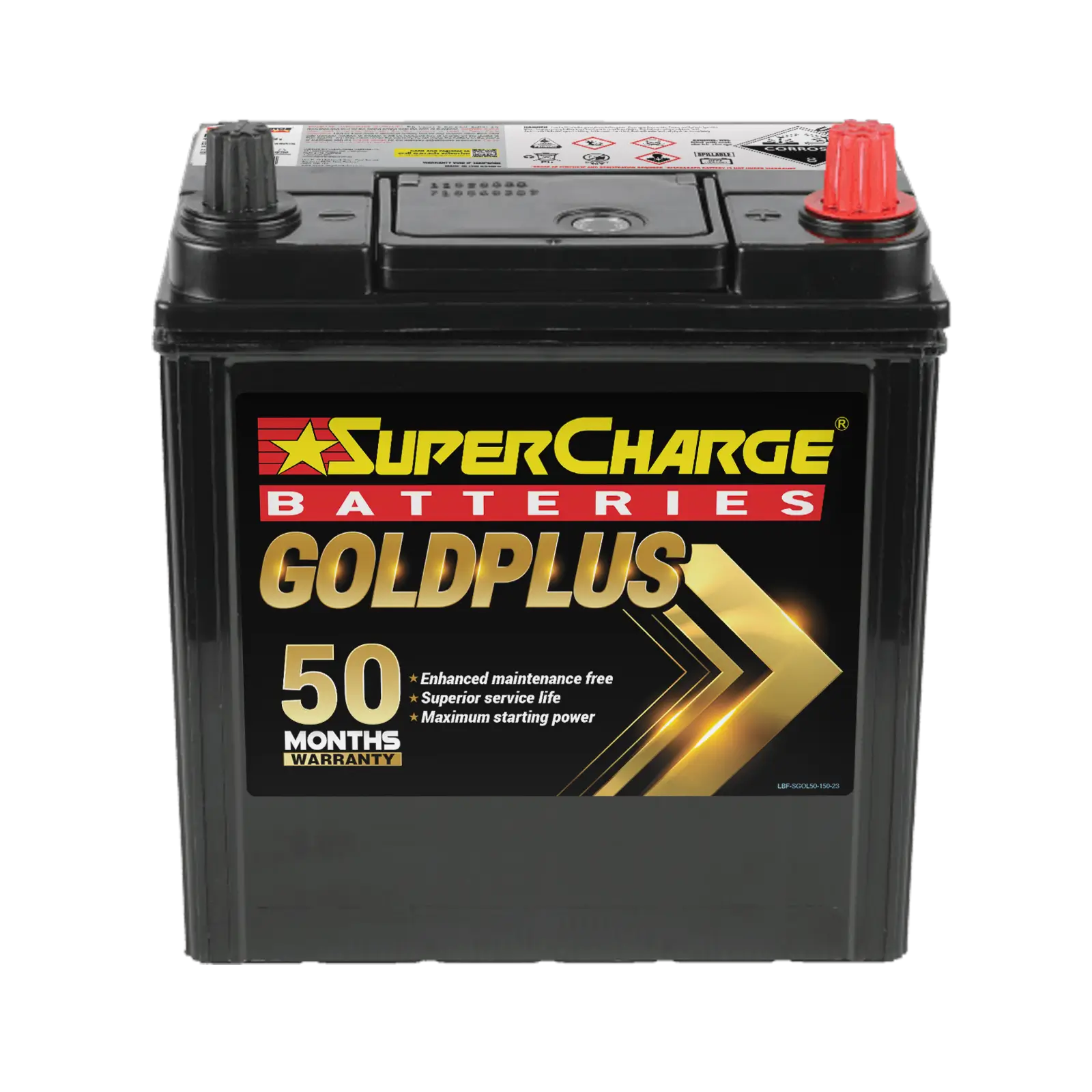GoldPlus MF40B20L Car Battery by Supercharge Batteries