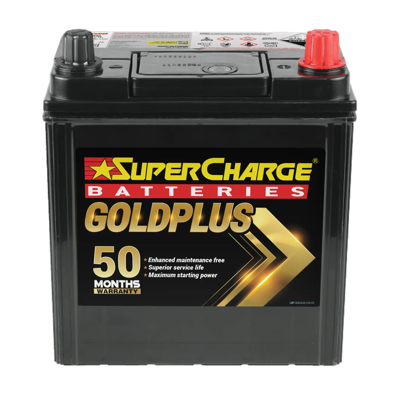 GoldPlus MF40B20ZAL Car Battery by Supercharge Batteries
