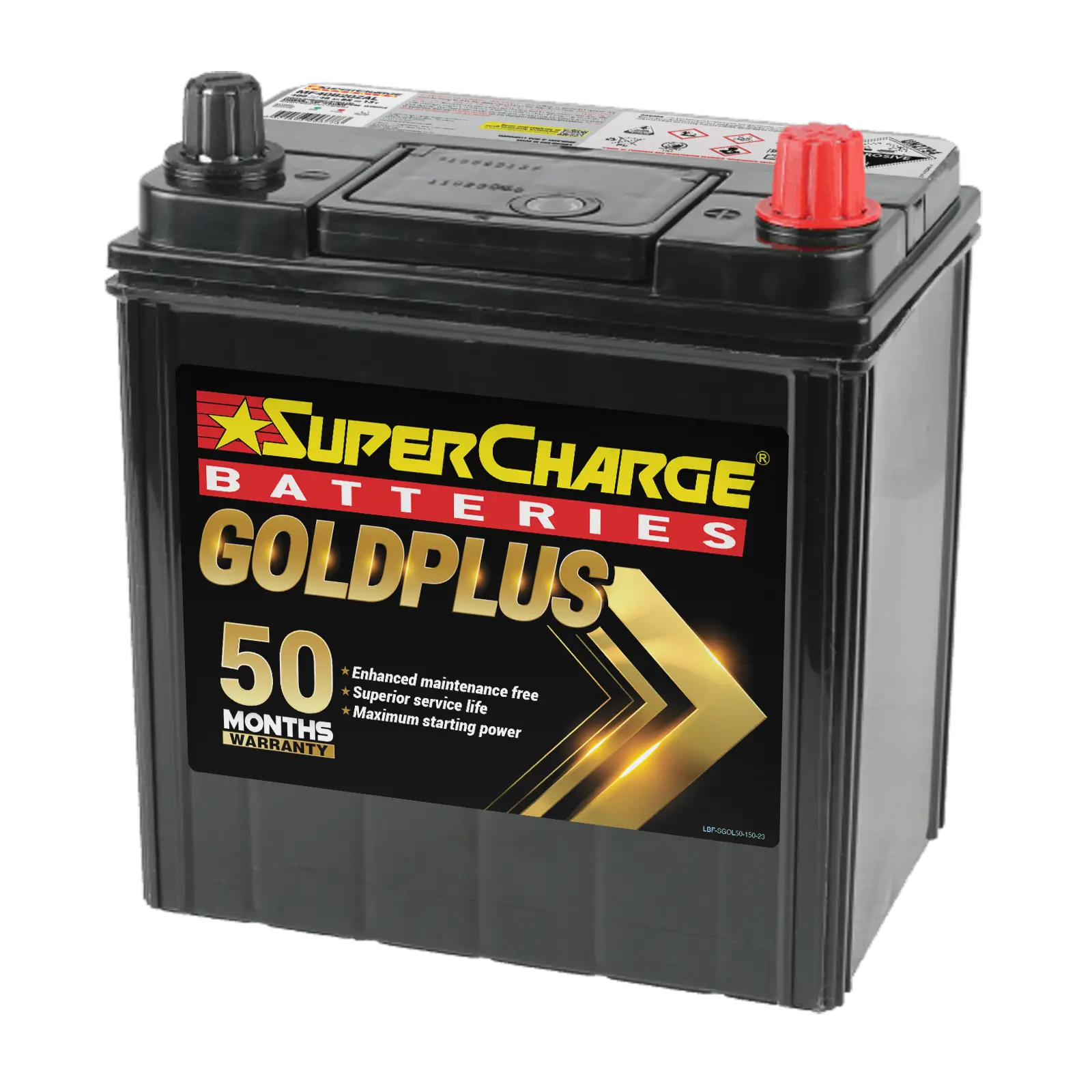 GoldPlus MF40B20ZAL Car Battery by Supercharge Batteries