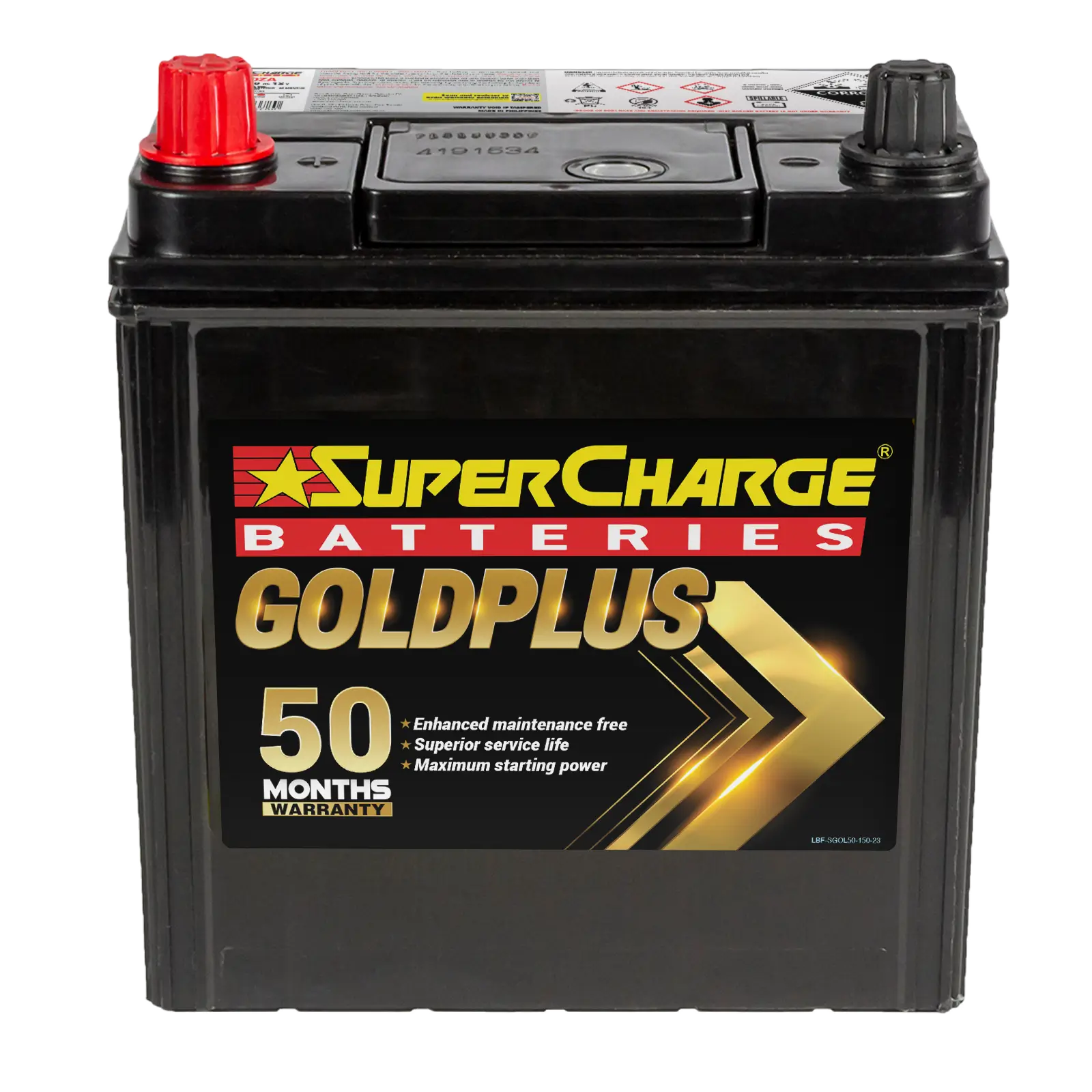 GoldPlus MF40B20ZA Car Battery by Supercharge Batteries