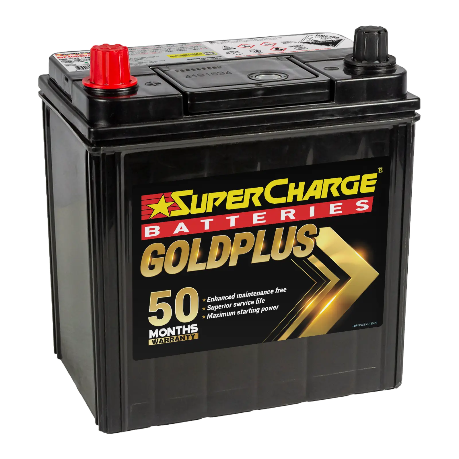 GoldPlus MF40B20ZA Car Battery by Supercharge Batteries