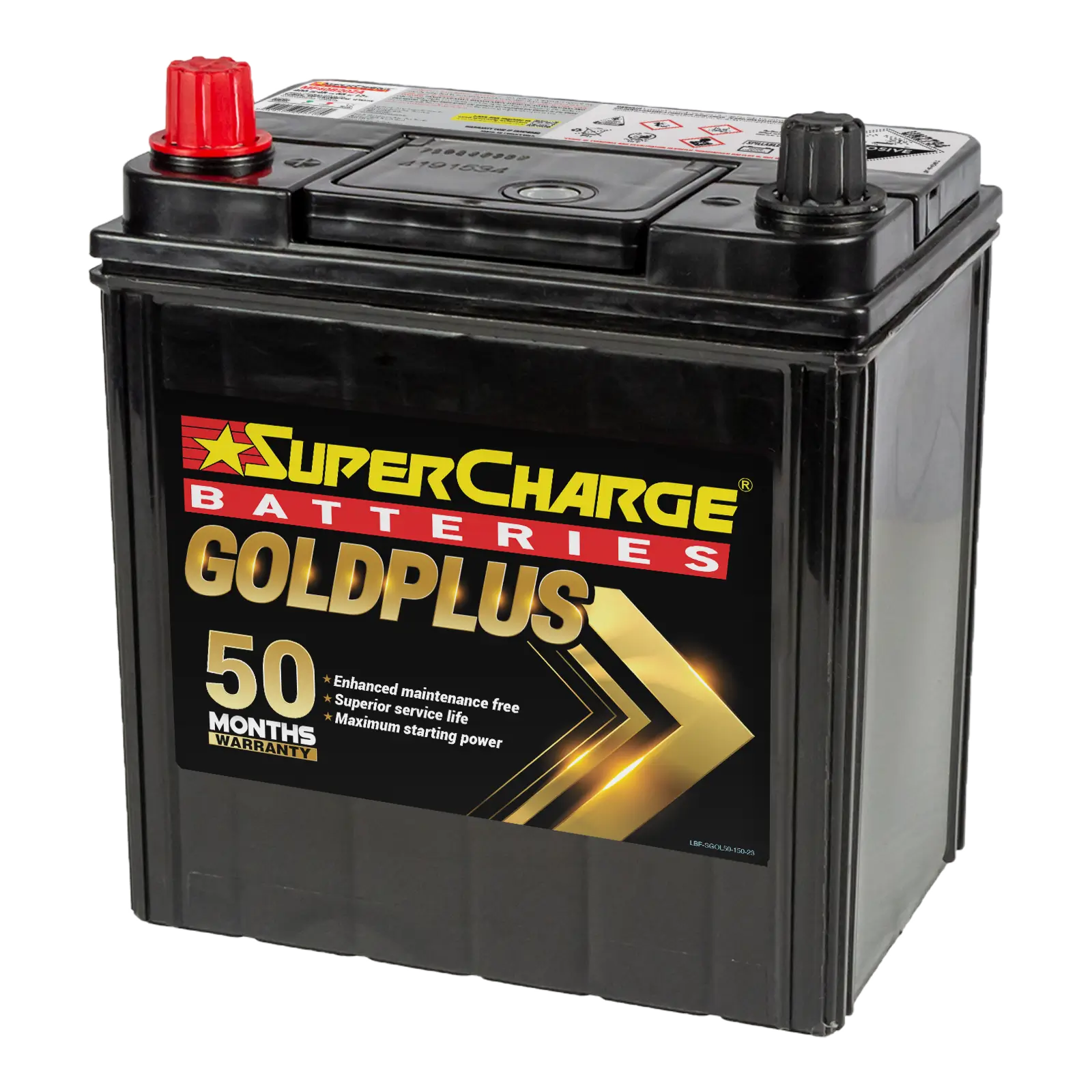 GoldPlus MF40B20ZA Car Battery by Supercharge Batteries