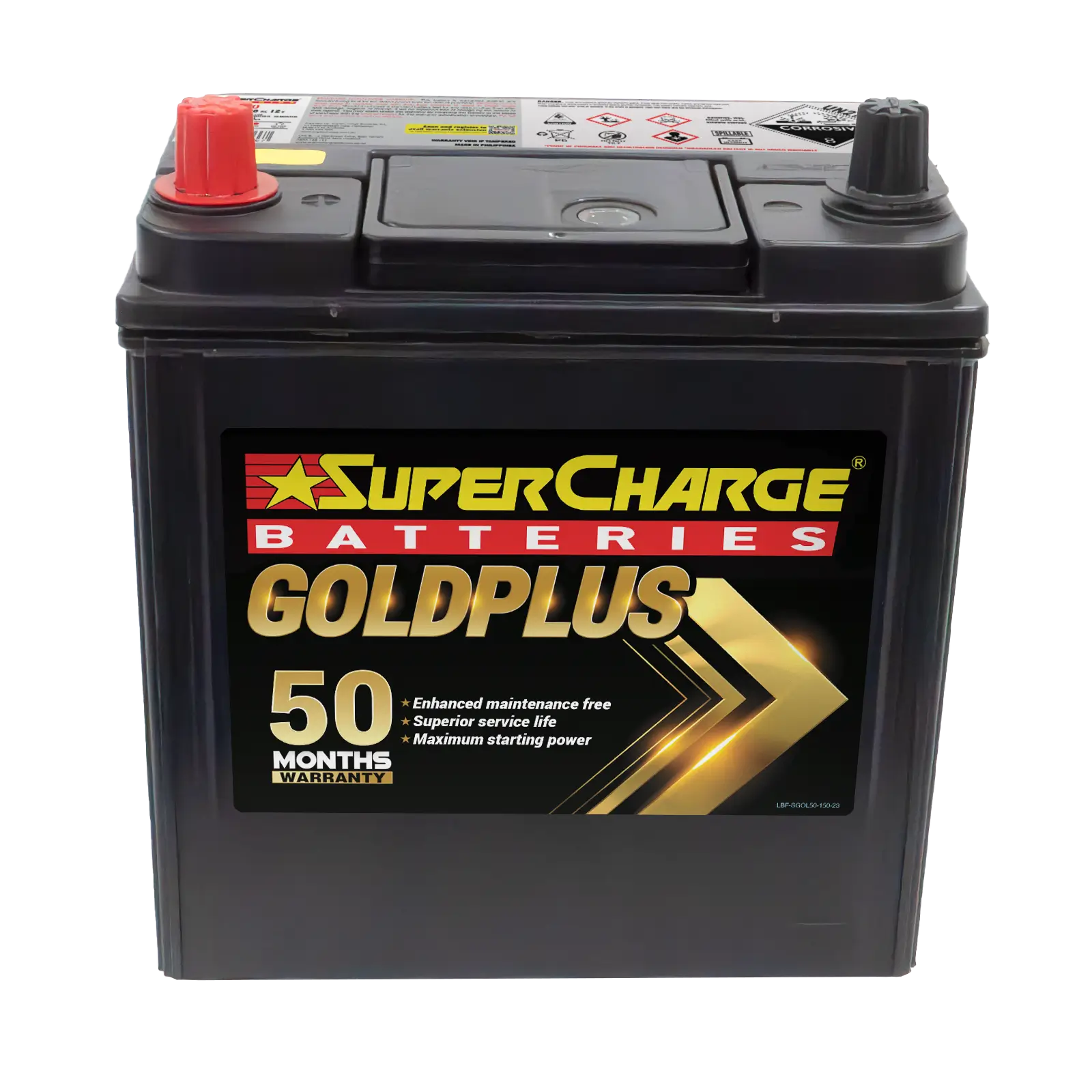 GoldPlus MF40B20 Car Battery by Supercharge Batteries