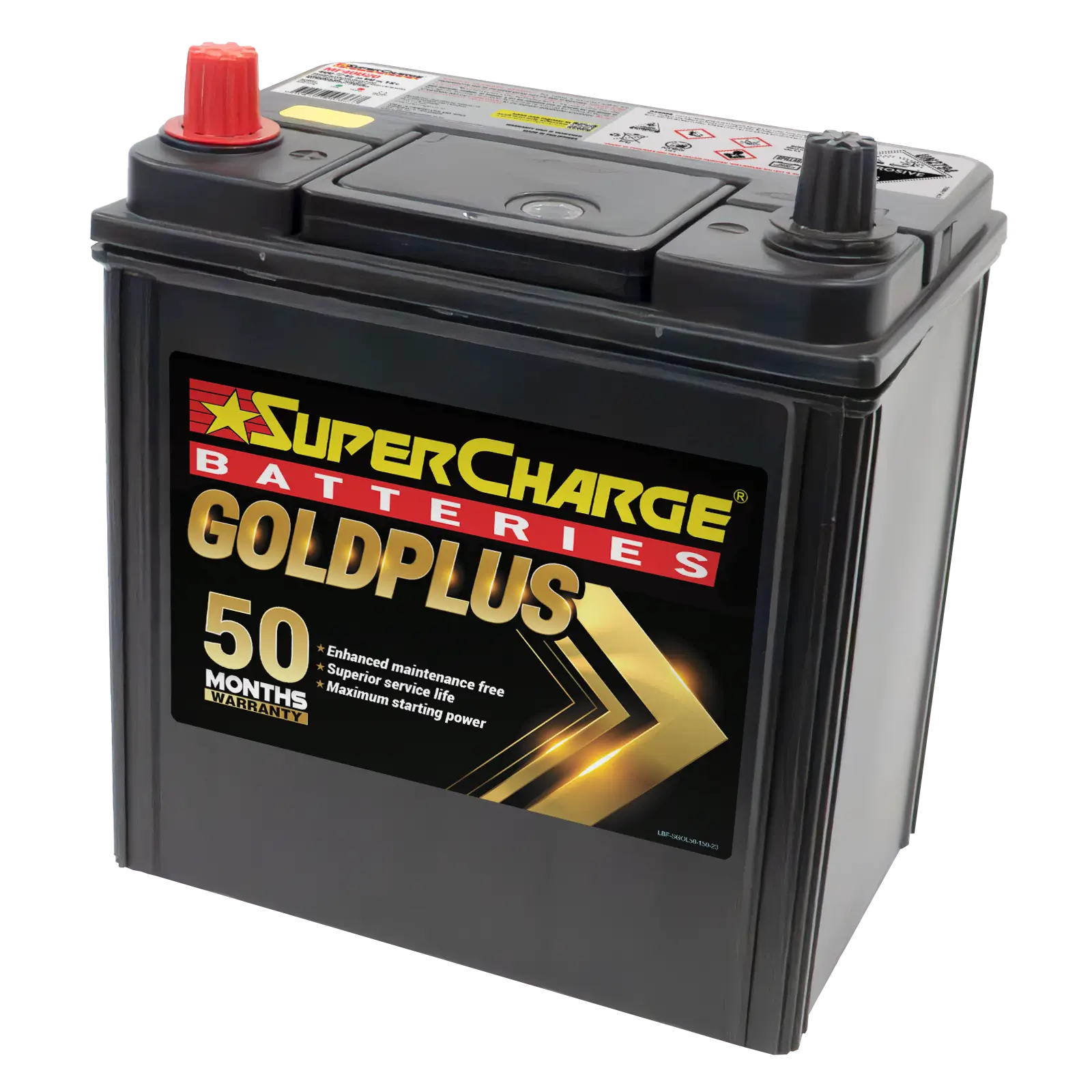 GoldPlus MF40B20 Car Battery by Supercharge Batteries