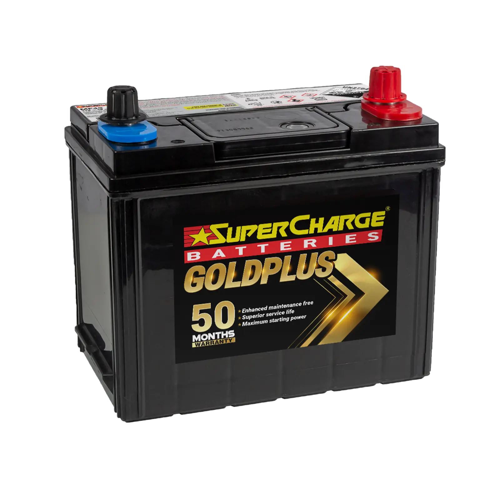 GoldPlus MF43 Car Battery by Supercharge Batteries