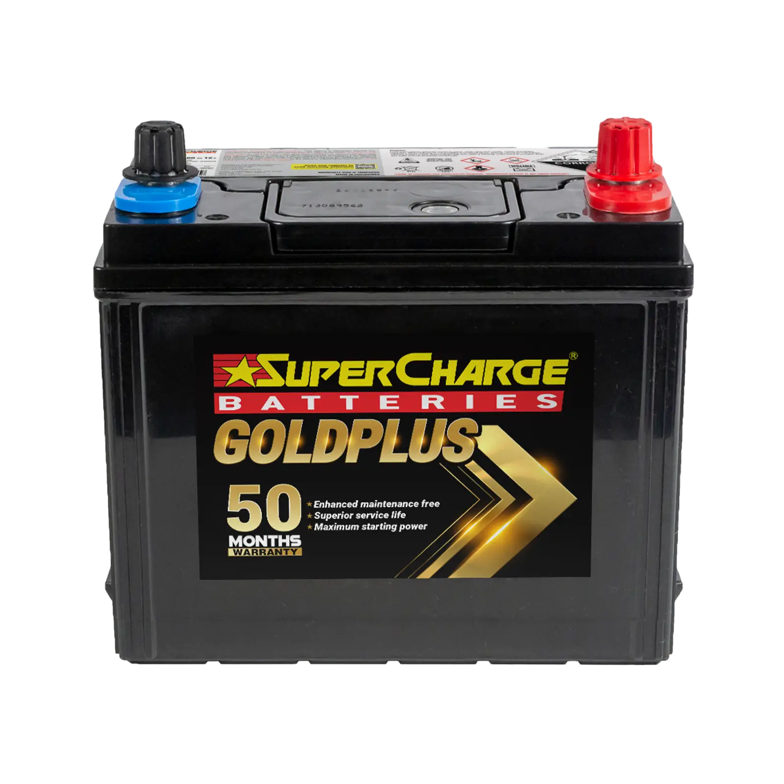 GoldPlus MF43 Car Battery by Supercharge Batteries