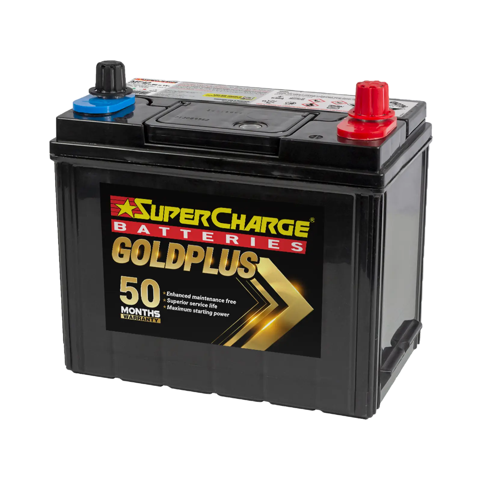 GoldPlus MF43 Car Battery by Supercharge Batteries