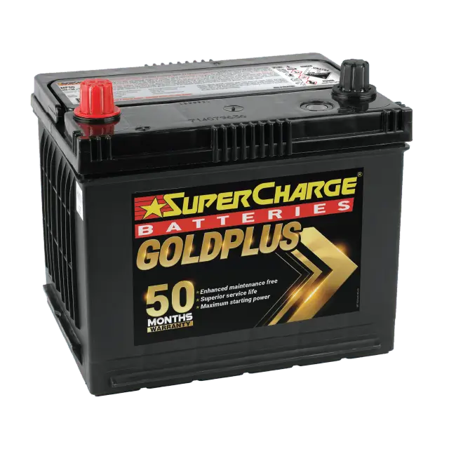 GoldPlus MF50 Car Battery by Supercharge Batteries