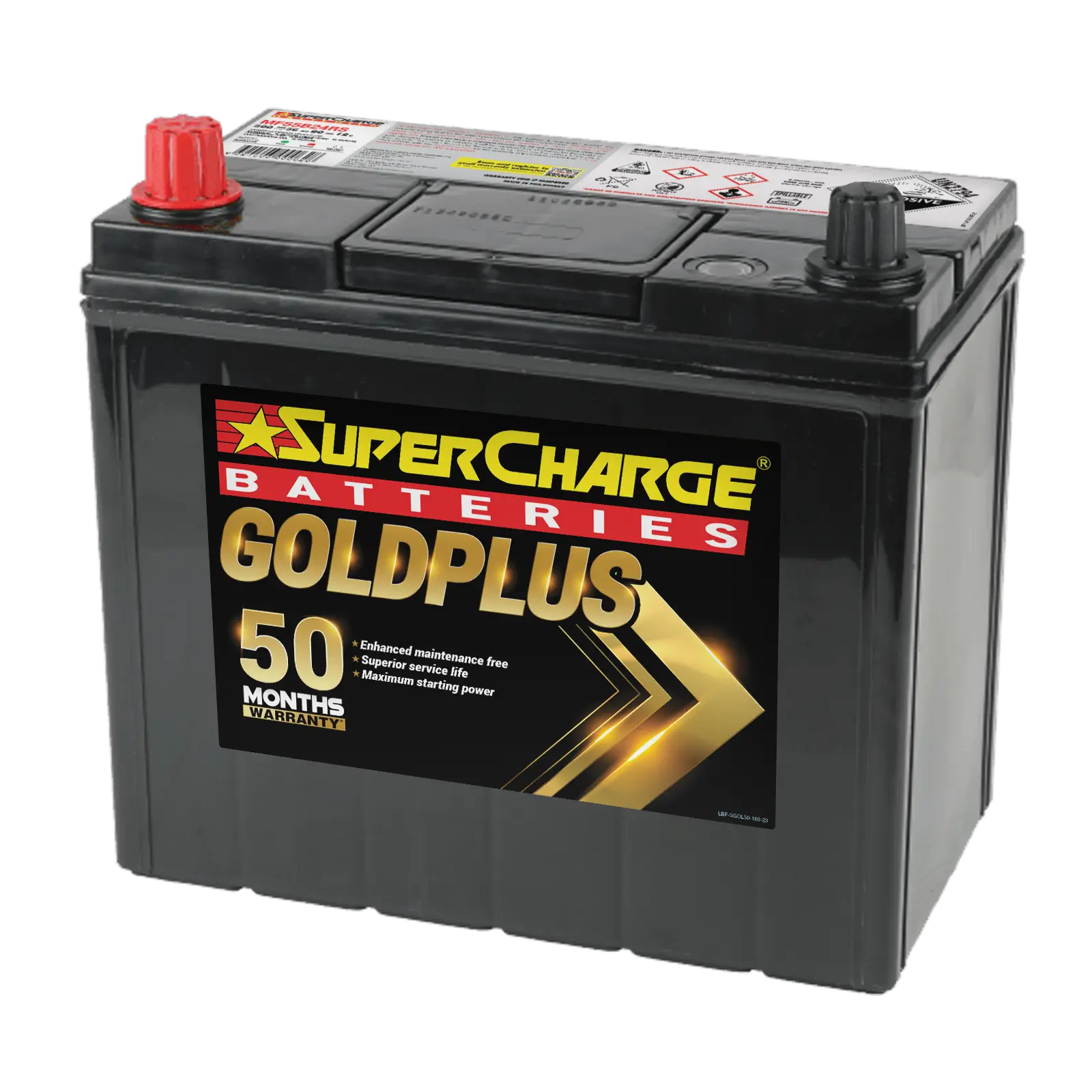 GoldPlus MF55B24RS Car Battery by Supercharge Batteries