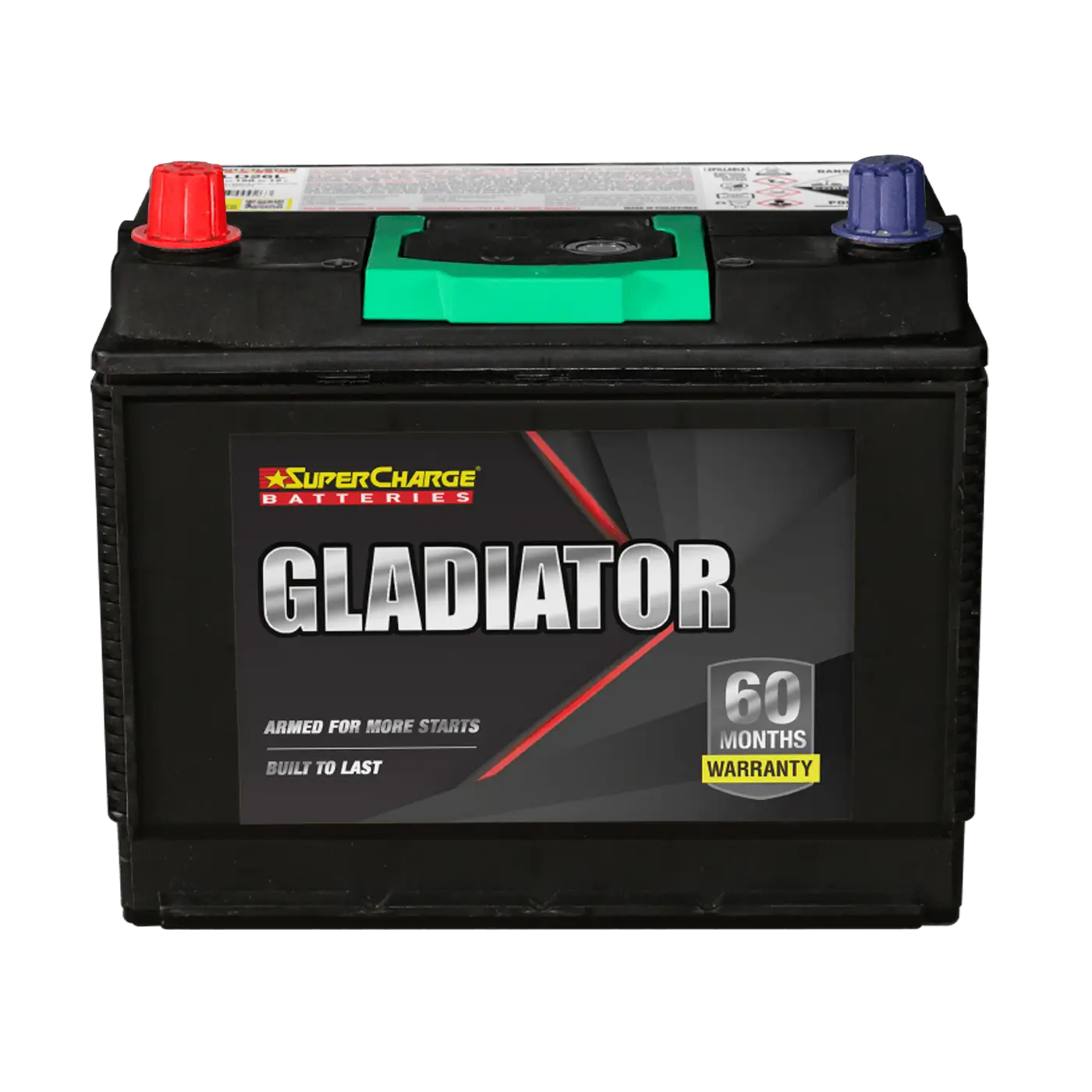 Gladiator MFULD26R Automotive battery by Supercharge Batteries