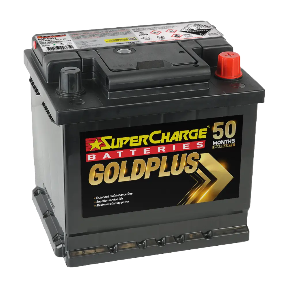 GoldPlus MF44H Car Battery by Supercharge Batteries