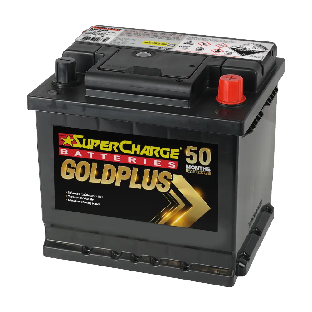 GoldPlus MF44H Car Battery by Supercharge Batteries