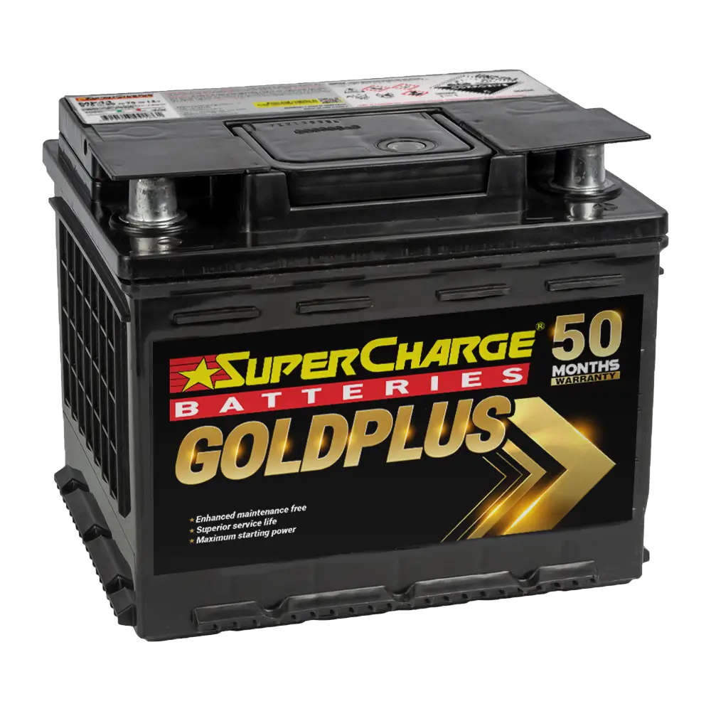 GoldPlus MF44 Car Battery by Supercharge Batteries