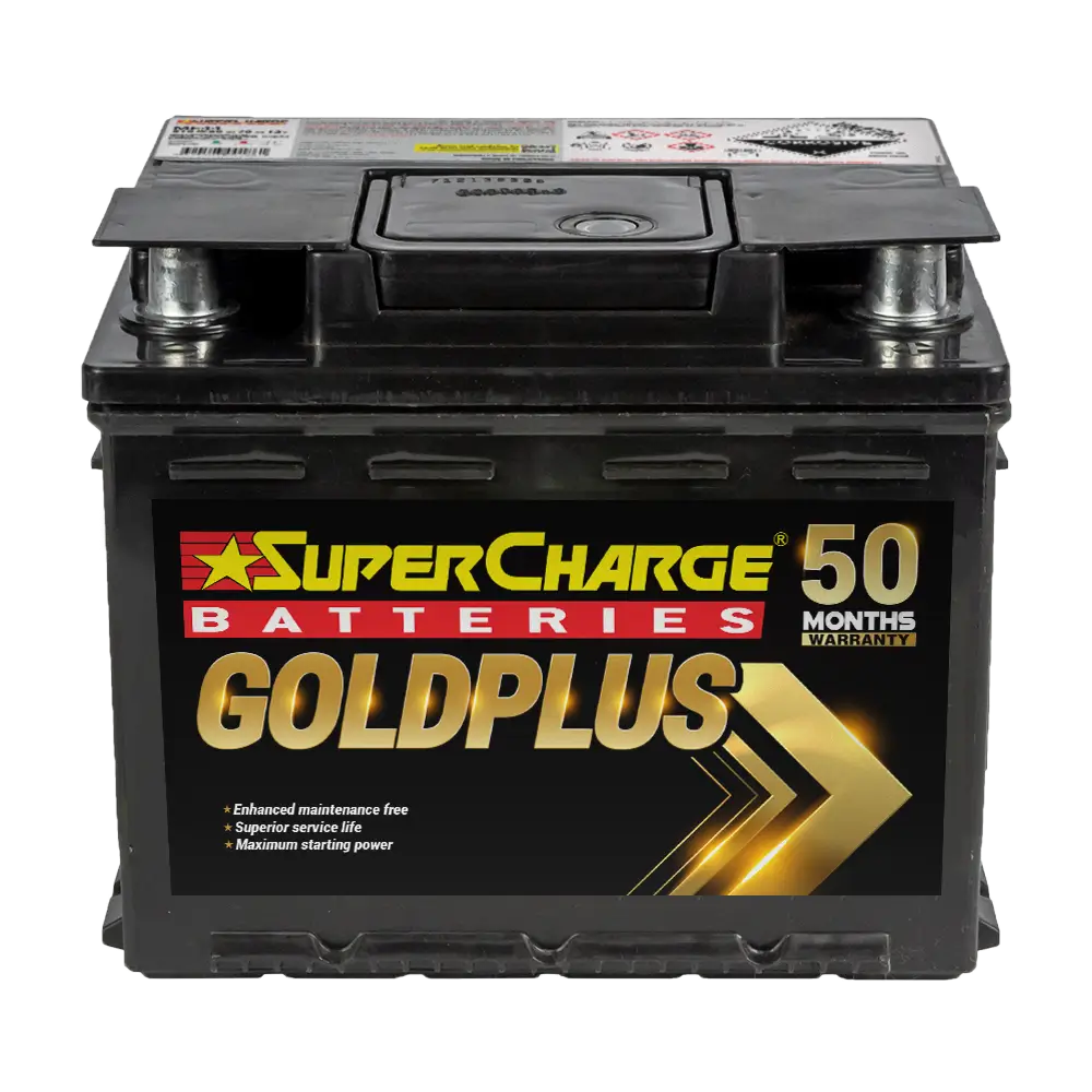 GoldPlus MF44 Car Battery by Supercharge Batteries