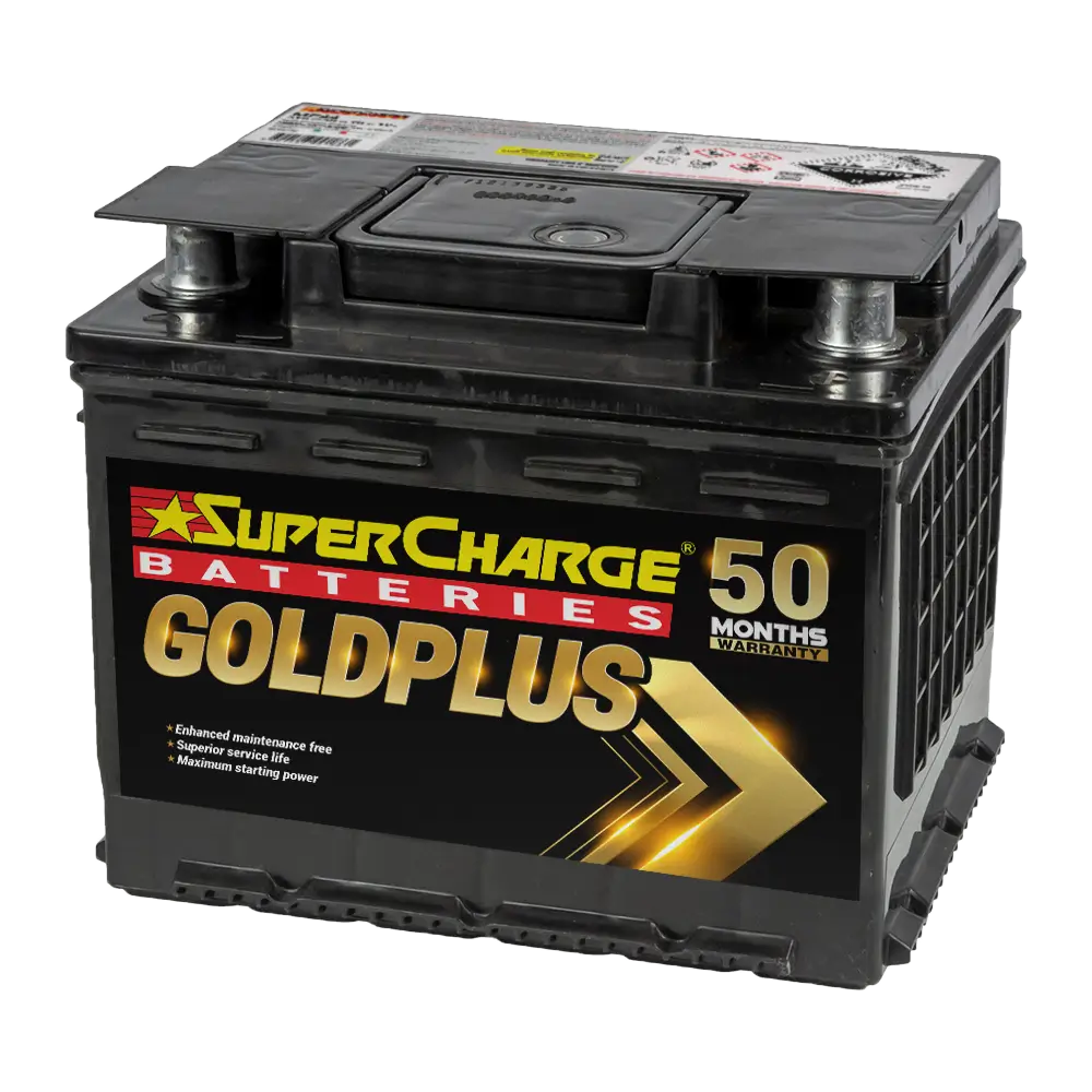 GoldPlus MF44 Car Battery by Supercharge Batteries
