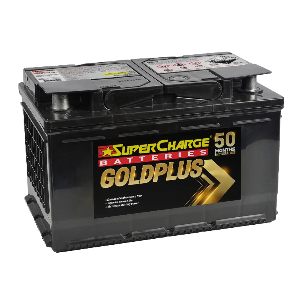 GoldPlus MF66R Car Battery by Supercharge Batteries
