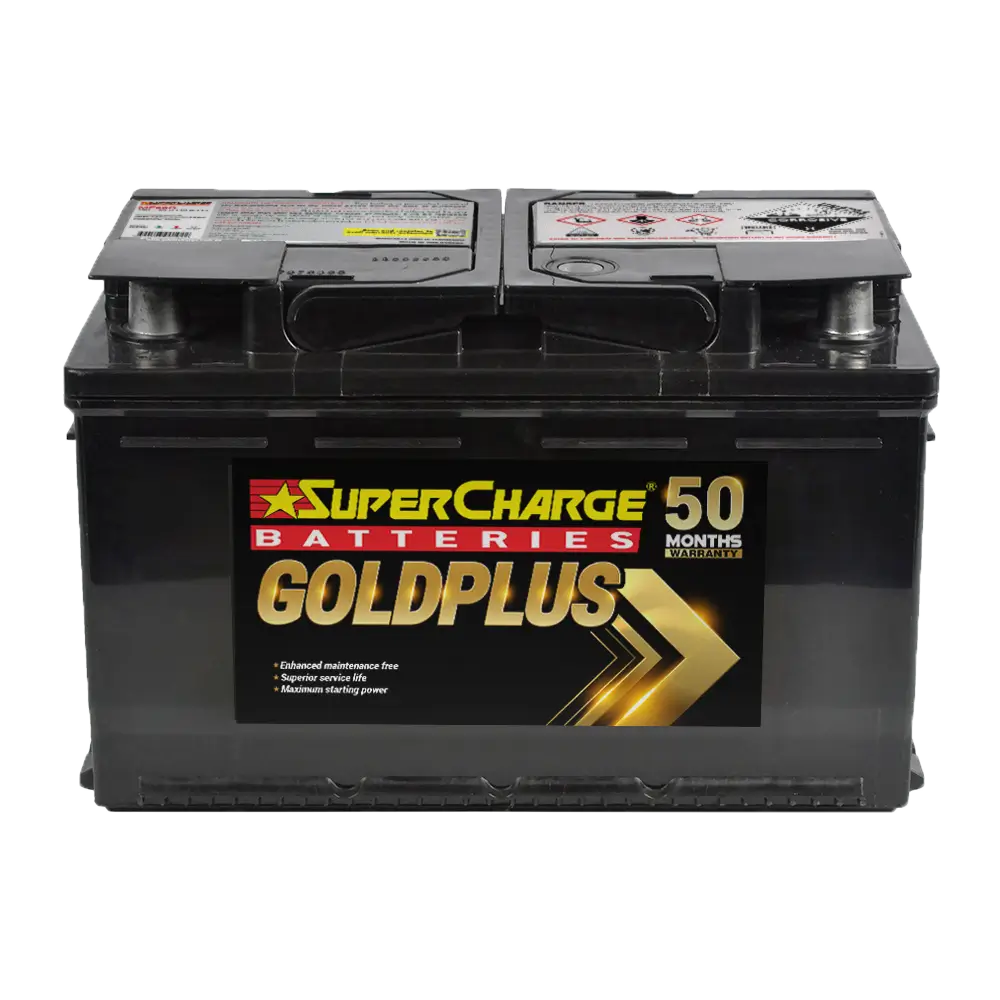 GoldPlus MF66R Car Battery by Supercharge Batteries