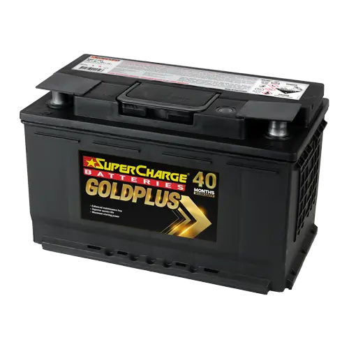 GoldPlus MF77H Car Battery by Supercharge Batteries
