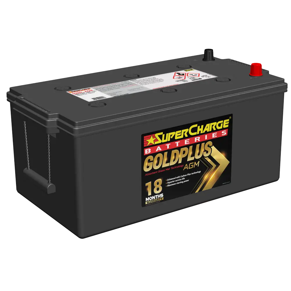 GoldPlus N200L-AGM Truck Battery by Supercharge Batteries