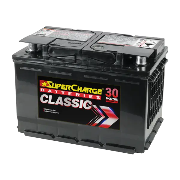 Classic N66H Car Battery by Supercharge Batteries