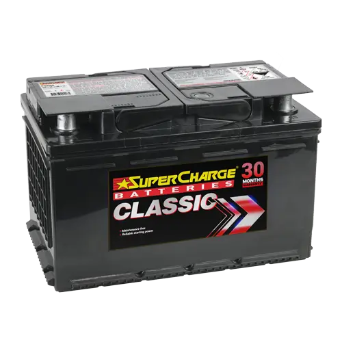 Classic N66 Car Battery by Supercharge Batteries