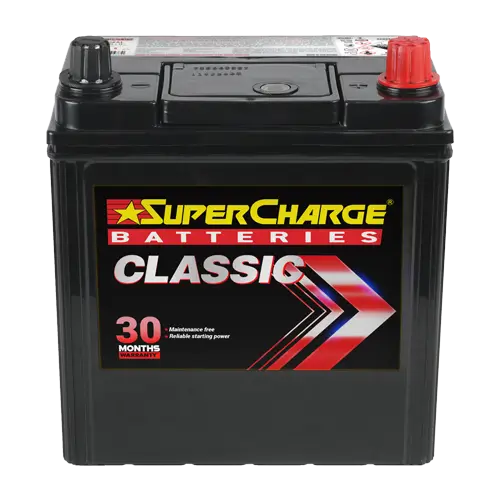 Classic NS40ZAL Car Battery by Supercharge Batteries