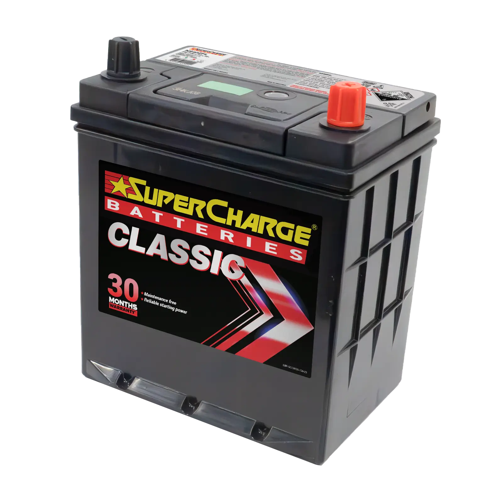 Classic NS40ZFL Car Battery by Supercharge Batteries